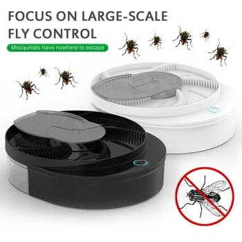 

Control Catcher Fly Trap Catching Usb Electric Fly Trap Anti Fly Killer Traps Automatic Flycatcher Device Insect Pest Reject