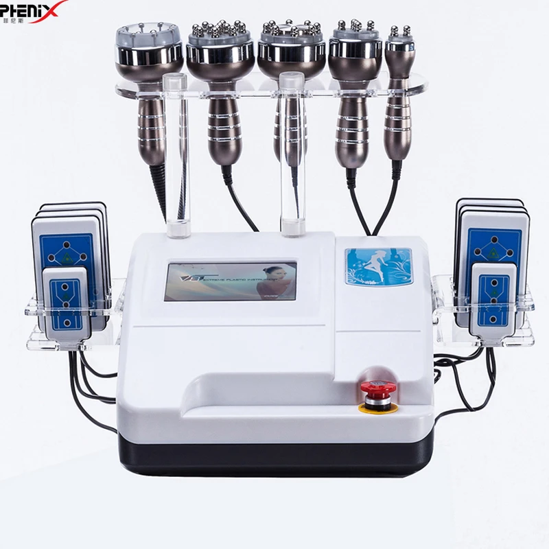 6в1 радиочастотный вакуумный Липо-лазер кавитация 40 к липо лазерная Кавитация Радио машина для похудения косметологические инструменты