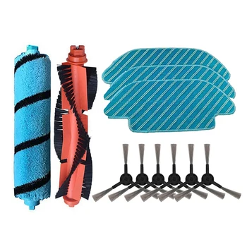 

Replacement Roller Brush Side Brush Mop for Cecotec Conga 4090 Vacuum Cleaner Robot er Refills