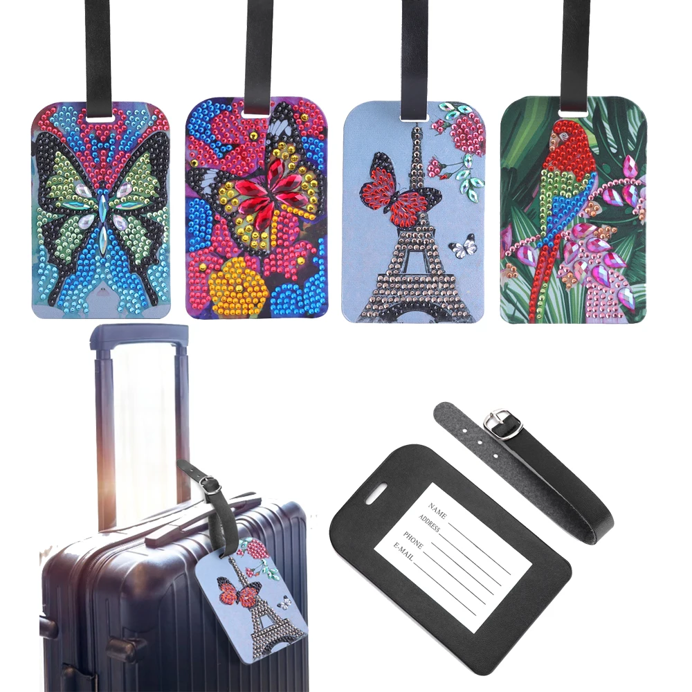it butterfly suitcase