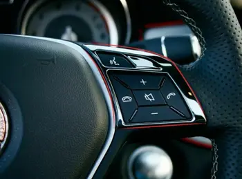 

Black Steering Wheel Cover for 12-15 GLA SL SLK CLA C207 C218 A B C E G Class