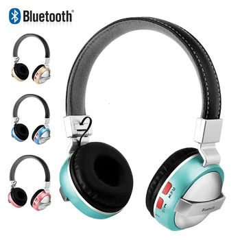 

Bluetooth Headphones Wireless Casque Audio Over Ear Headset HD Stereo Bass Subwoofer Headphone with Mic Support TF Card