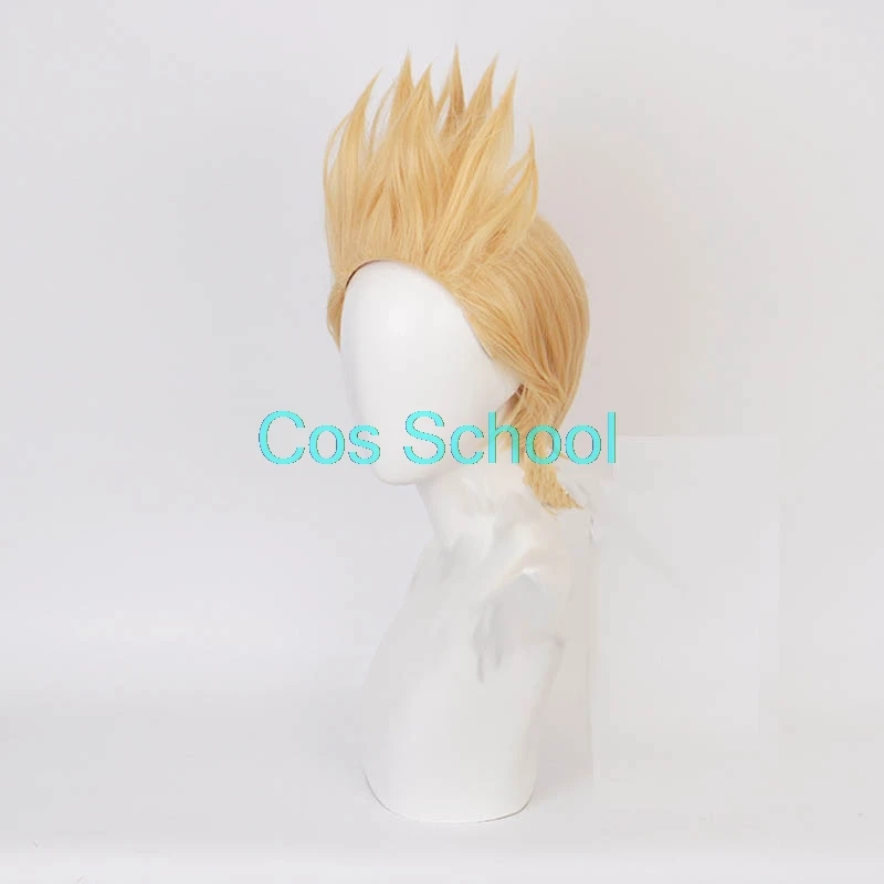 Cos School Boku no Hero Academy Million парики золотисто-желтые короткие волосы My Hero Academy аниме парики аксессуары
