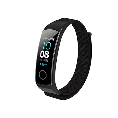 Hangrui для huawei Honor band 5 браслет нейлоновый ремешок наручные браслеты для huawei Honor Band 5 4 Смарт-часы аксессуары - Цвет: color A