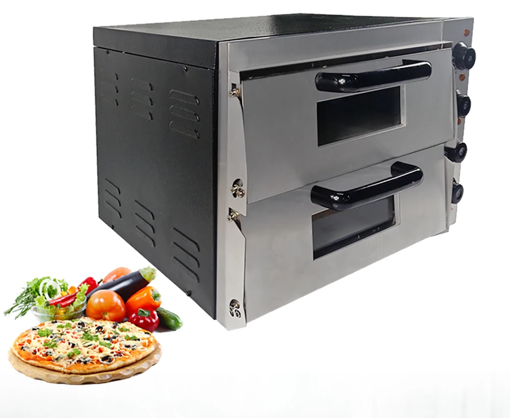 

Easy Control Roaster Electric Pizza Oven Commercial 16' 220V Single Or Double Chicken Cake Bakery Oven With Timing Household