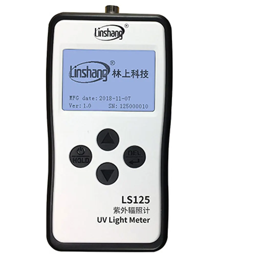 LS125+ UVA-X1 измеритель интенсивности УФ зонд Датчик для тестирования irradiance для 365nm лампа Уфа светильник источник в старения машины