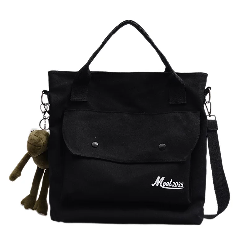 

2019 NEW Fashion Reusable Shopping Bag Women Shoulder Bags Lady Simple Casual Style Canvas Cloth Waterproof HandBags XZ-232.
