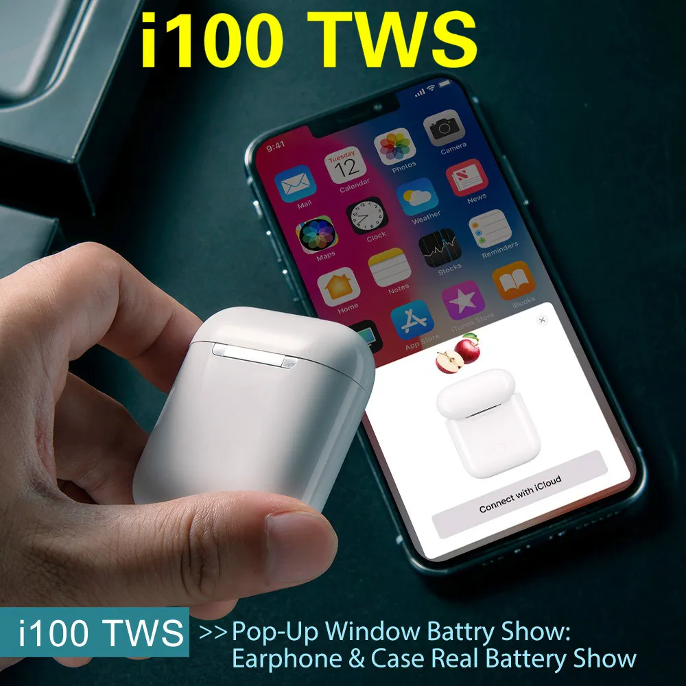 Новейший I27 2,0 TWS 1:1 Air Pop Up Bluetooth 5,0 наушники беспроводные умные сенсорные наушники с дисплеем питания беспроводные наушники