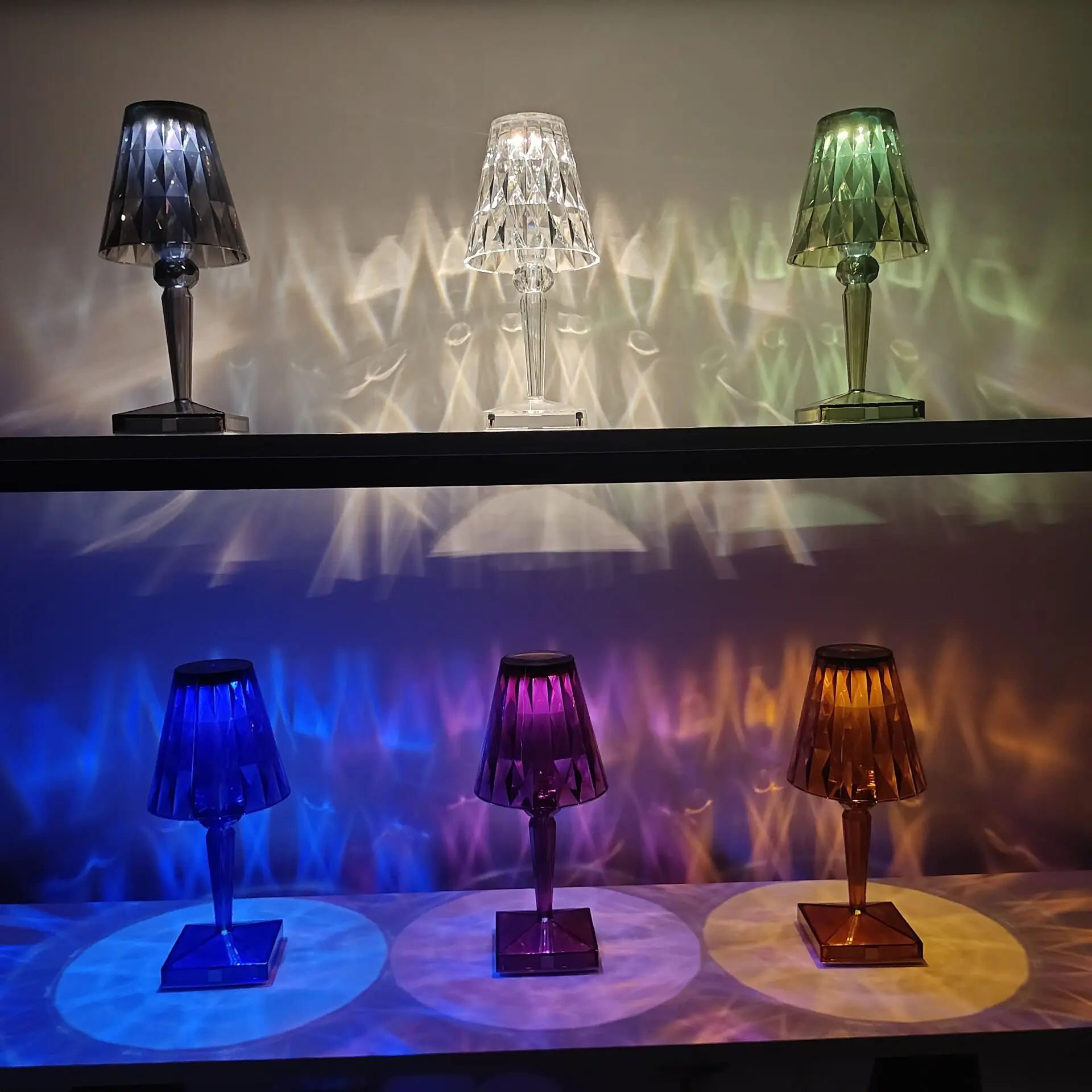 Светодиодная лампа Kartell с сенсорным выключателем беспроводной светильник