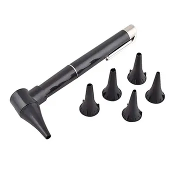 

1 set Simple Otoscope Set ABS Aluminum alloy Tool kit Otoscope magnifying glass diagnostic ear light