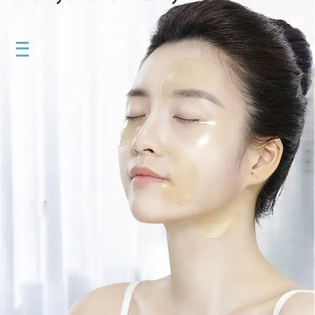 Ice Chrysanthemum Golden Lady Collagen Eye Mask 60 Patch to Dark Circle Face Skin care Anti