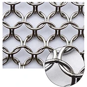 Chain mail stainless steel body armor T shirt shinny stainless steel vest body armor chain mail aromr anti cut shirt steel vest