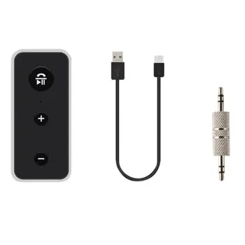 

3.5mm AUX Jack Wireless Bluetooth 5.0 Adapter Car MP3 Player Bluetooth Receiver Handsfree Speaker Headphone Adapter