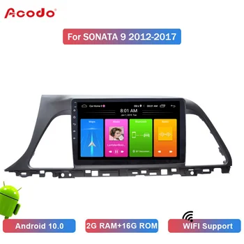 

ACODO 2G RAM+16G ROM Android 10.0 Car Radio Multimedia Player For Hyundai SONATA 9 2012-2017 Navigation GPS 2 din