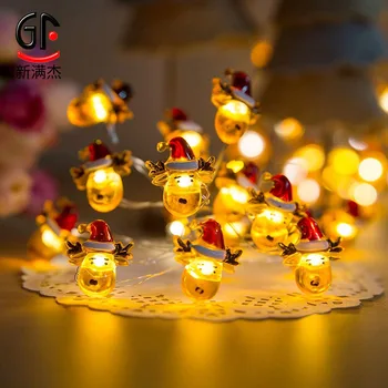 

New Products LED Christmas Elk Modeling Lamp Outdoor Waterproof Christmas Tree gua jian deng INS Courtyard Room Decoration