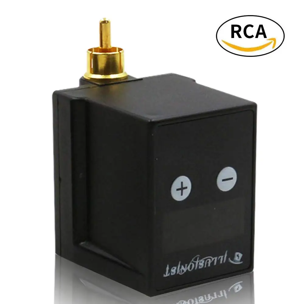Беспроводной мини-источник питания для татуировок RCA& DC Подключение доступно для татуажа Перманентный макияж для татуировки ручка машина