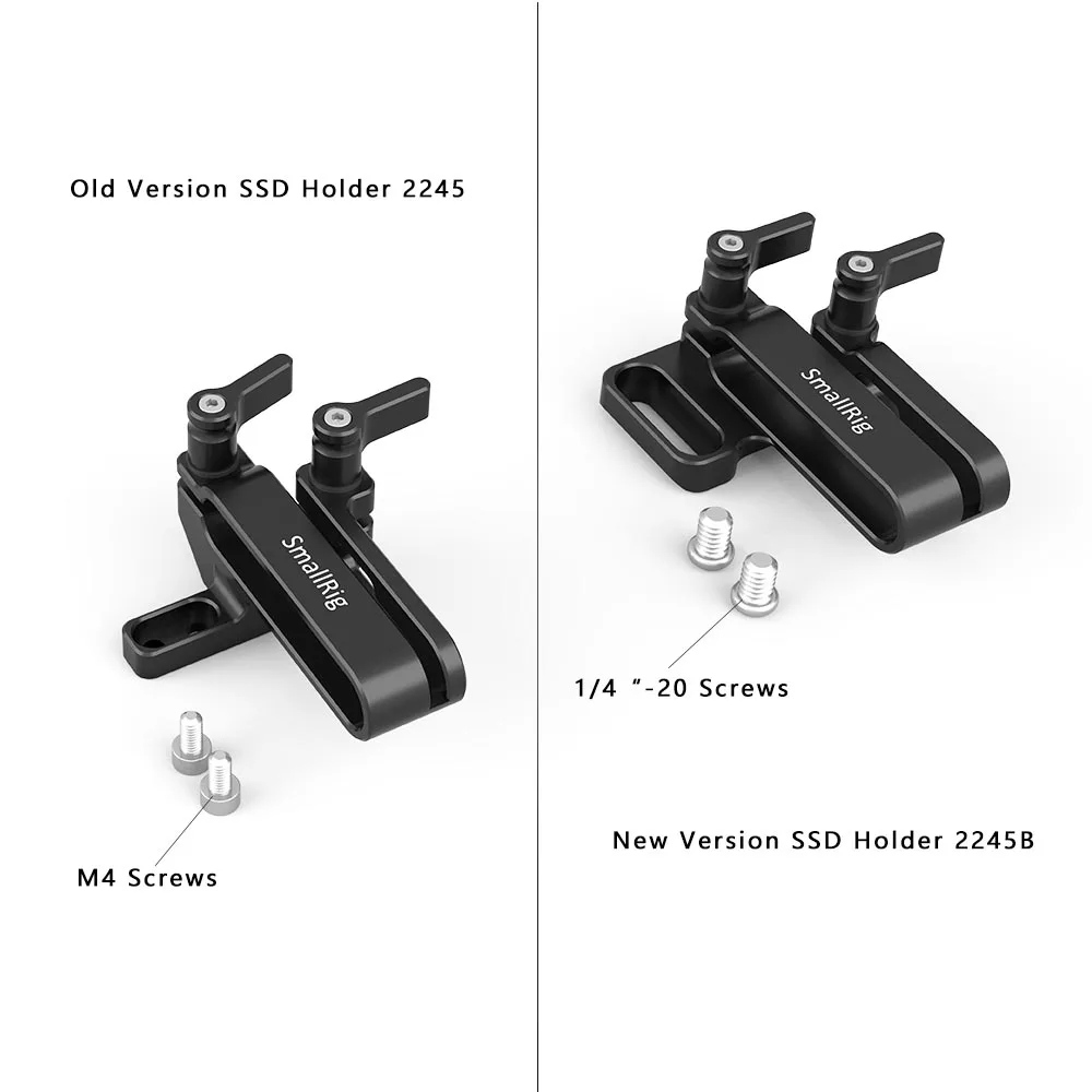  SmallRig Quick Release Halterung für Samsung T5 SSD Karte Halter Halterung Kompatibel Mit SmallRig 