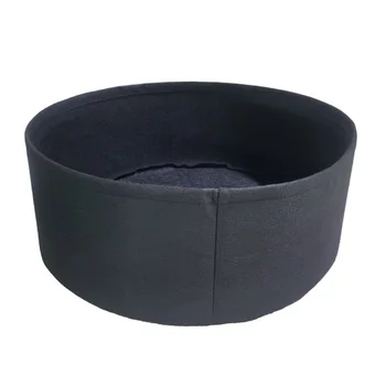 

60 X 20cm Non-Woven Fabric Flower Garden Grow Bag Breathable Planting Bag Plant Seedling Grow Bags Pot Garden Tools -Black Green