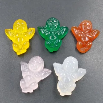 

Agate little angel pendant