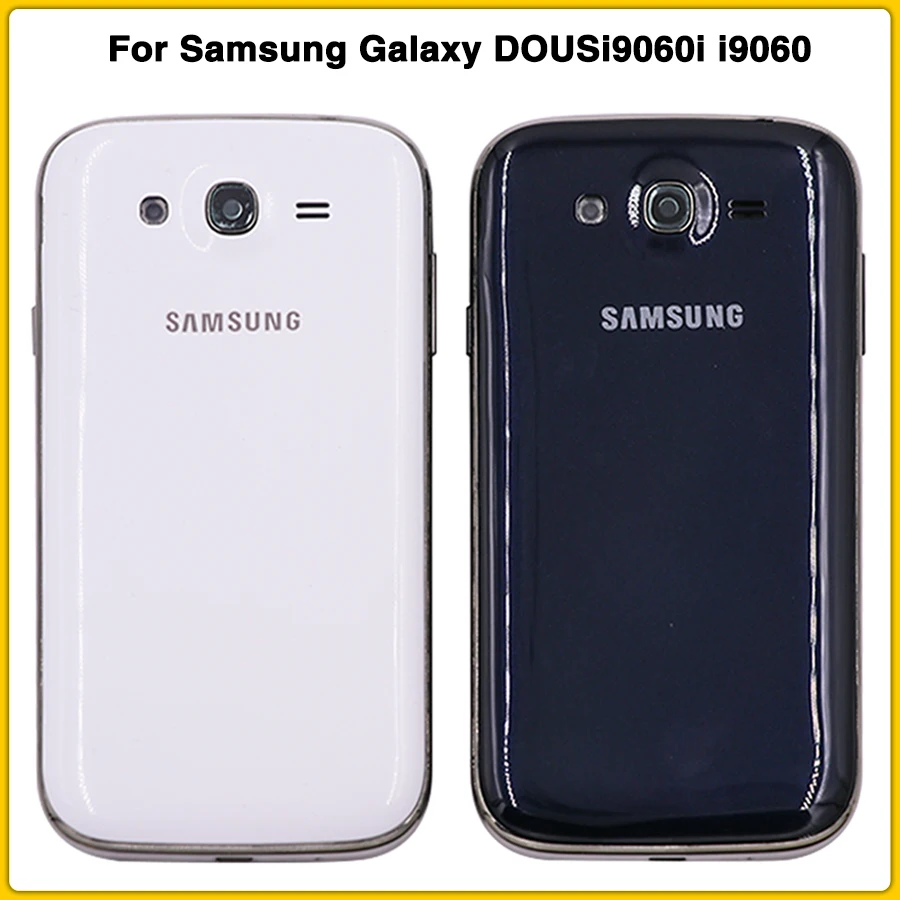 Новый i9060 полный корпус чехол для Samsung Galaxy Grand Neo Plus i9060i батарея задняя крышка Дверь