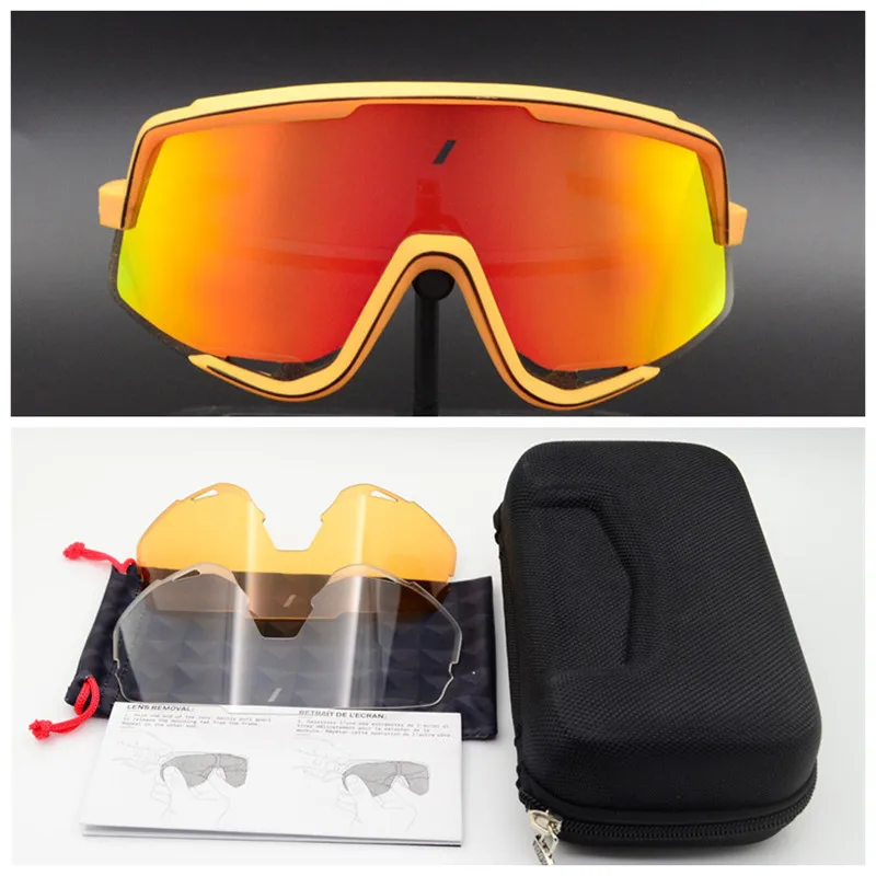 Best 3 Lens Photochromic Cycling Glasses Woman Men Bike Riding Eyewear Outdoor Sports Running Sunglasses Road Bicycle MTB Goggle