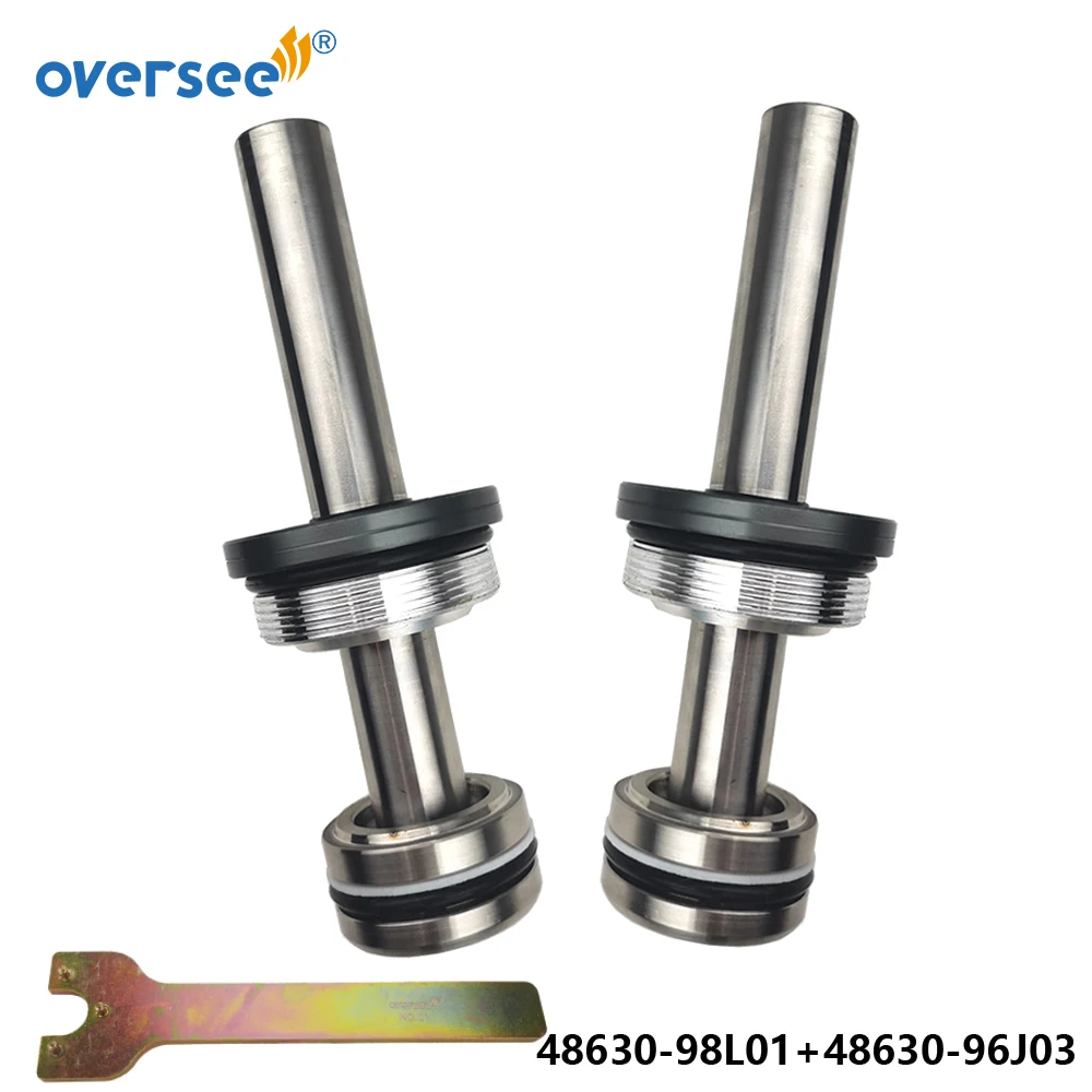 48630-98L01 Piston Ram With Screw 48630-96J03 For Suzuki Outboard Motor 4 Stroke DF225 DF250 DF325 DF350