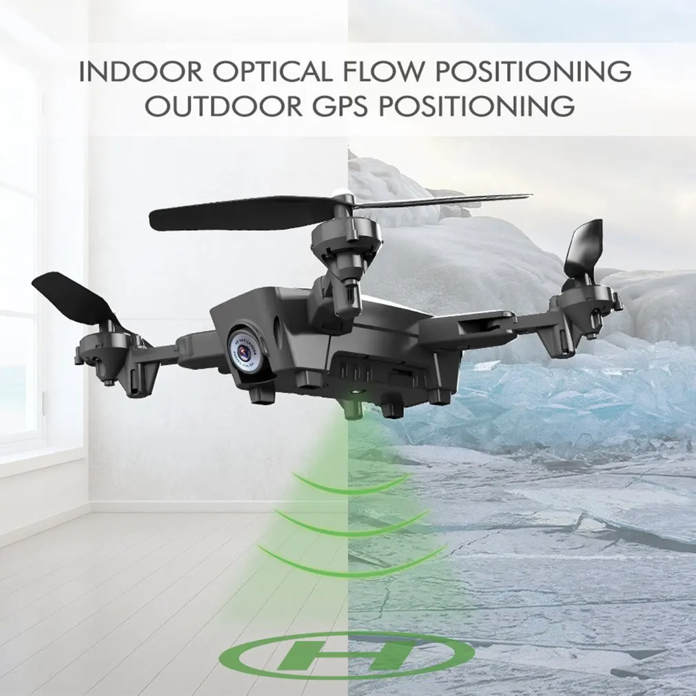 

D58 Foldable RC Drone with 1080P Camera Gesture Photo Video Optical flow position RC Helicopter Airplane Speed Switchable