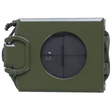 Профессиональный военный армейский металлический точный компас Клинометр кемпинг