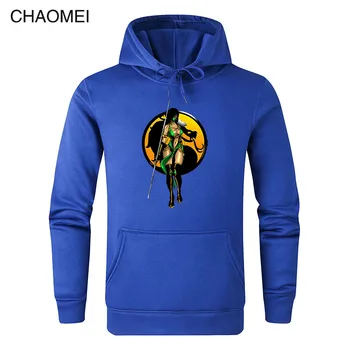 

Mortal Kombat Jade Printed Hoodies Men MK Game Print Sweatshirt Homme Harajuku Hoodie 2019 Hot Pullover Male C136