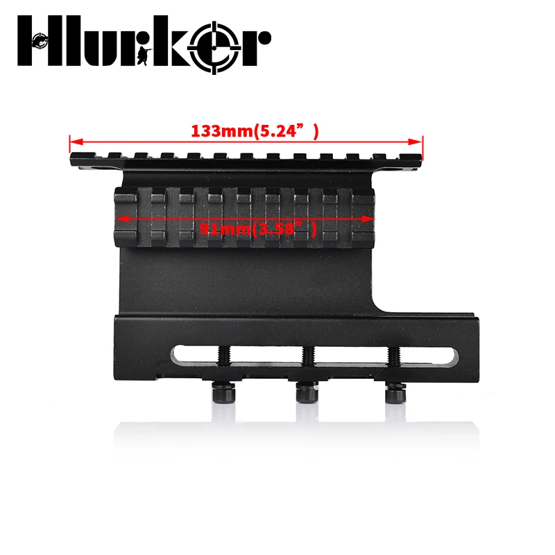 Hlurker Тактический AK 47 / 74 Пикатинни Weaver рельсы серии QD двухстороннее крепление для