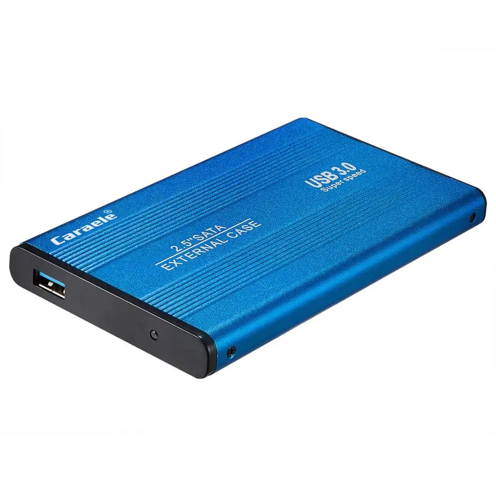 2,5 дюймов Портативный внешний жесткий диск 500 Гб SSD для настольных ПК жесткий диск 1 ТБ 2 ТБ для ноутбука - Цвет: Синий