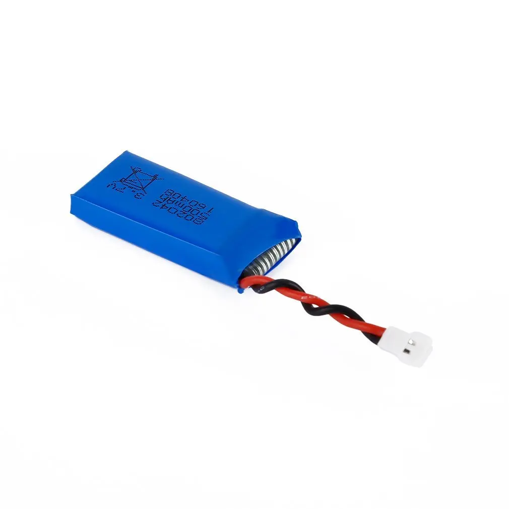 3 7 V 500mAh 25C Li-Po аккумулятор для Hubsan X4 H107 H107L H107C H107D V252 JXD385 детали и аксессуары игрушек