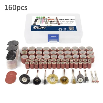 

160pcs Polishing Tools Accessory Mini Drill Kit Set for Grinding Polishing Cutting Drilling Abrasive Tools Kits