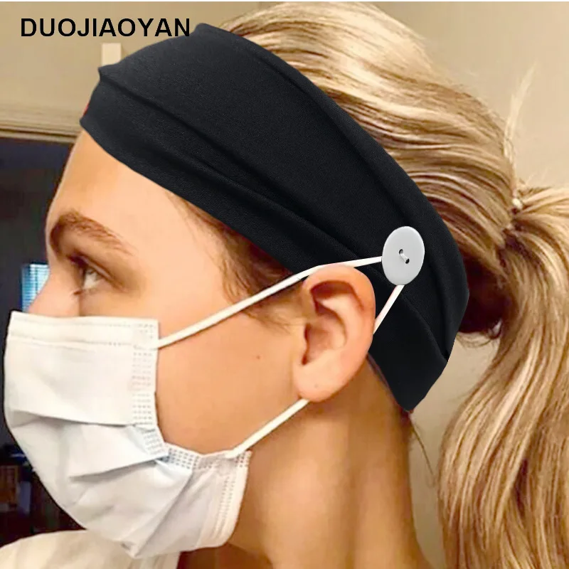 headband mask holder