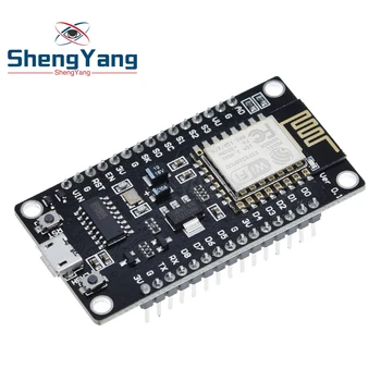 

Wireless module NodeMcu v3 CH340 Lua WIFI Internet of Things development board ESP8266 with pcb Antenna and usb port for Arduino