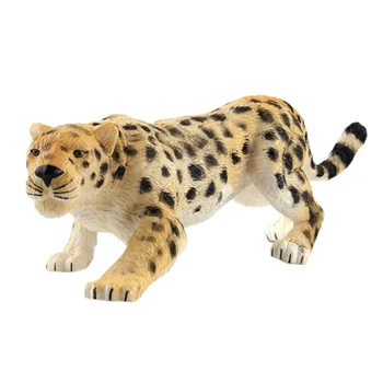 

Simulation Zoo Static Plastic Wild Animal Model Decoration Leopard Model