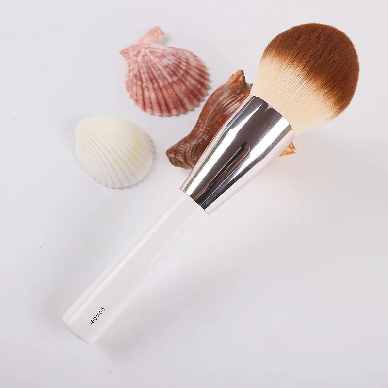 Big size Powder Makeup brushes Quick Powder contour White handle synthetic hair Make up brush Beauty Tools Cosmetics