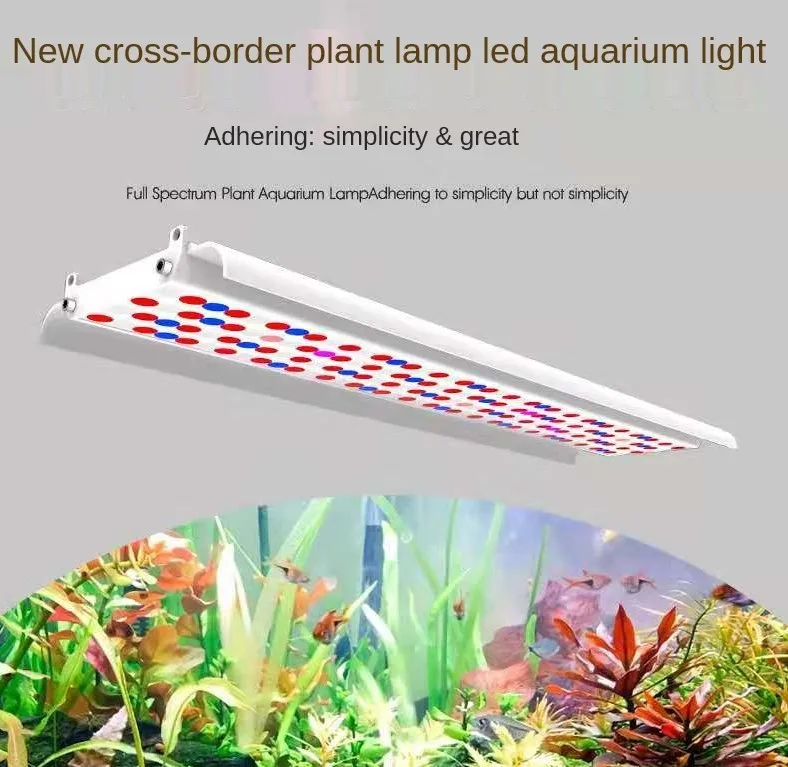

600W LED Grow Light Hanging Panel Full Spectrum Plant Light Aquarium Light for Indoor Plants
