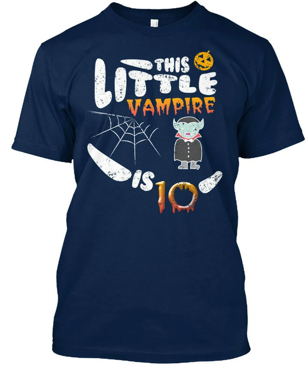 

Off-The-Rack Vampire Halloween 10th T-Shirt Stylish Elegant T-Shirt Big Tall Tee Shirt