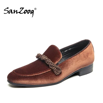 

Plus Size 47 48 Black Leather Men Casual Shoes Luxury 2020 Men's Loafers Moccasins Breathable Slip On Driving Shoe