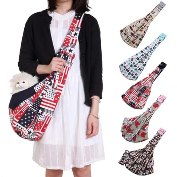 

Pet Dog Carrier Bag Small Animals Carrier Sling Front Mesh Travel Shoulder Bag Outdoor Walking Adjustable Fashion Puppy Bag