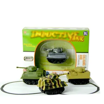 

Kids Inductive Truck Toys Tank Vehicles Children Draw Lines Rail Casual Above 3 Years Car Random Gifts