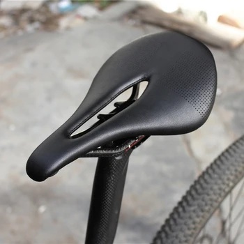 

Carbon Fiber Saddle Steel Saddle Bicycle Riding Bicycle Saddle Mountain Bike Bicycle Saddle 240-143 Mm 125 G Road Bike
