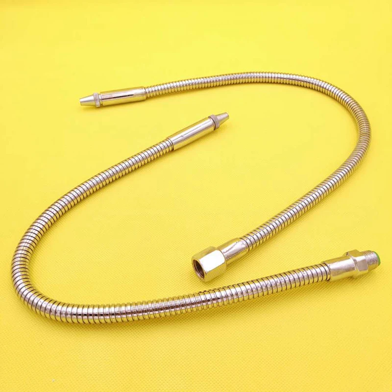 Flexible Metal Water Oil Cooling Tube Coolant Hose with Round Head Nozzle Adjustable Switch for CNC Lathe Cooling 4