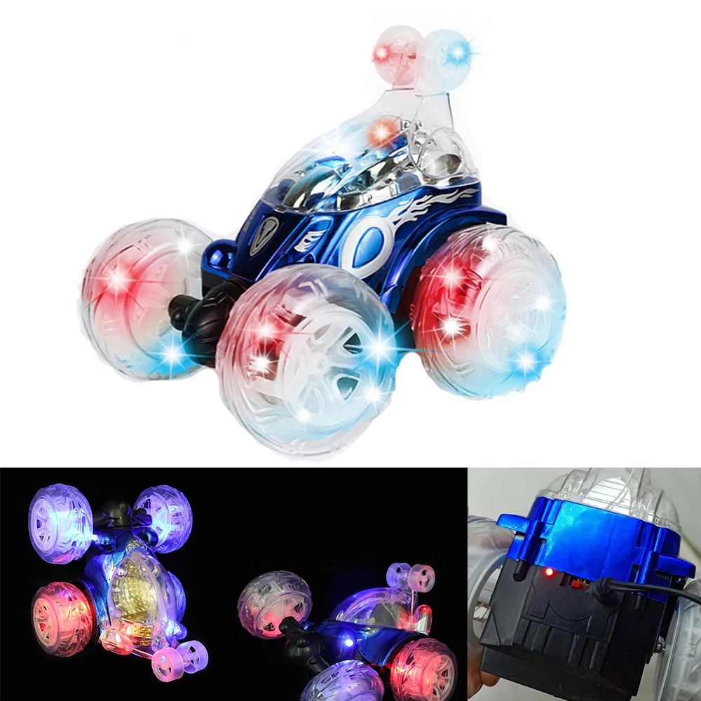 360 спиннинг Flips RC автомобиль пульт дистанционного управления тусклый трюк с