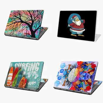 

Penguin as Santa Claus Laptop Sticker Notebook Skin Stickers Cover Decal Art Decal Fits 13.3" 14" 15.6" 16" Universal