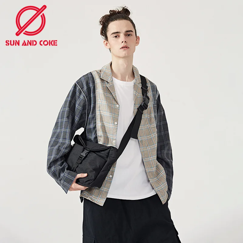 

2020 New Style Casual Japanese-style Crossbody Bag Men And Women Popular Brand Students Fashion Sporty Cycling Backpack
