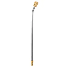 Быстрое подключение Антикоррозийная насадка шайба водяные насосы изогнутые прочные высокого давления устройство для чистки желоба аксессуар палочка комплект локоть стержень