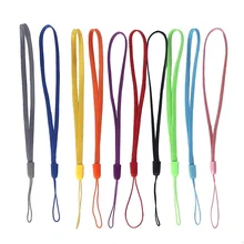 100 шт ручной наручный ремень короткий захват для iPhone 11 pro max 8 7 6s s9 s10 камера телефон USB флэш-накопитель ключи ID карта значок