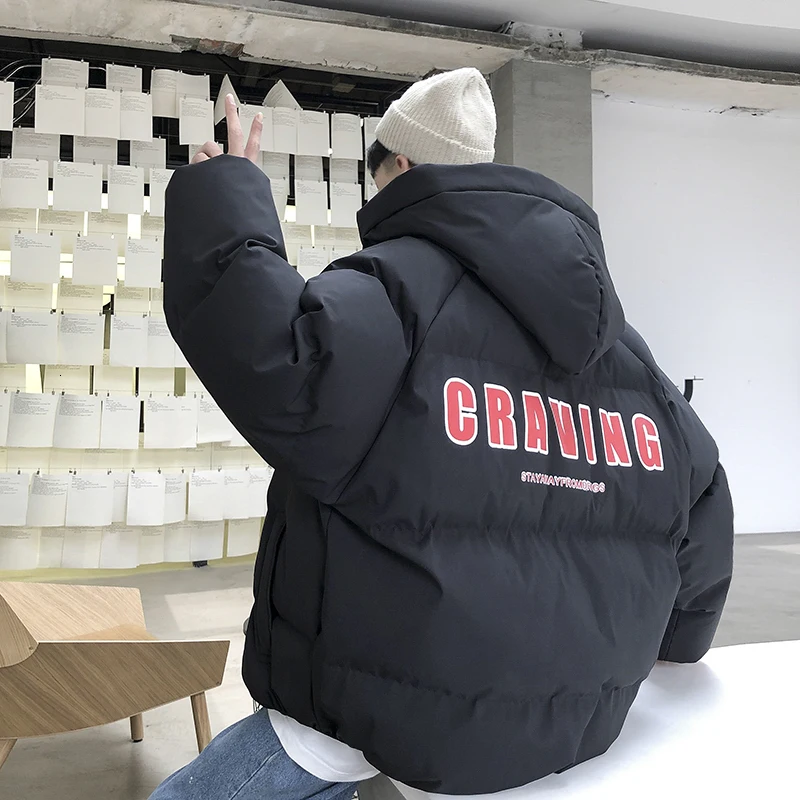 Black Friday Winter Jacket Men's Warm Thicken Parka Men Fashion Down Jacket Man Casual Hooded Coat Loose Cotton Jacket Male Clothes M-2XL